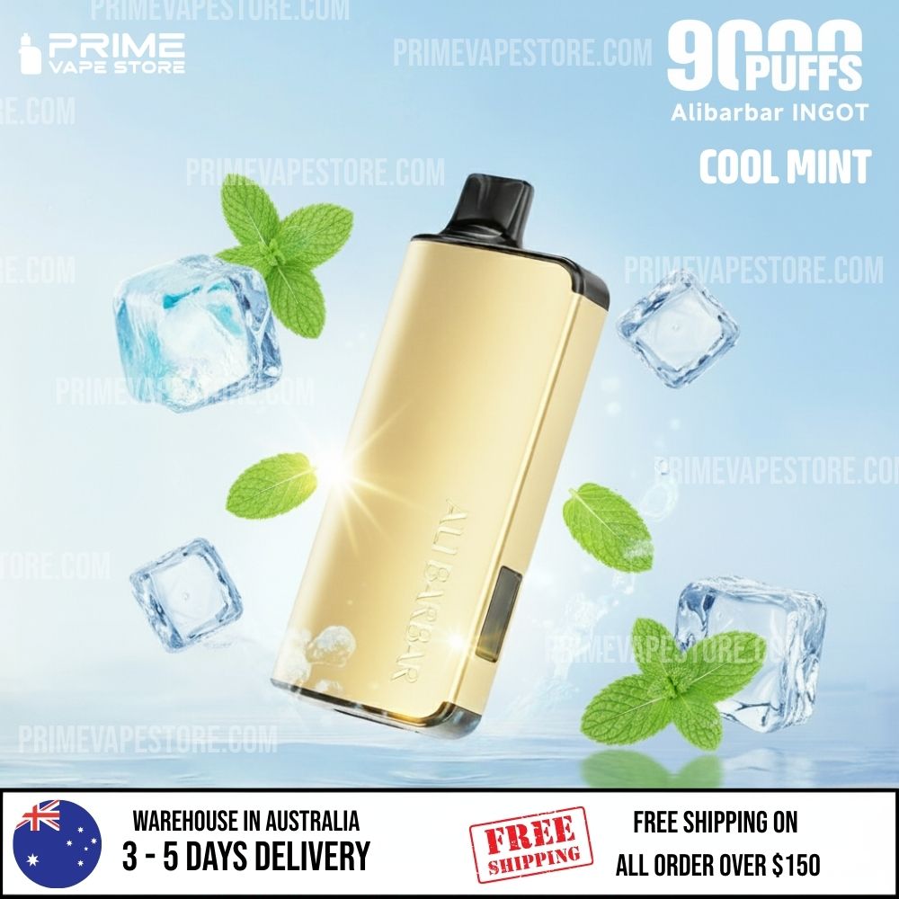 ALIBARBAR INGOT 9000 Puffs Cool Mint