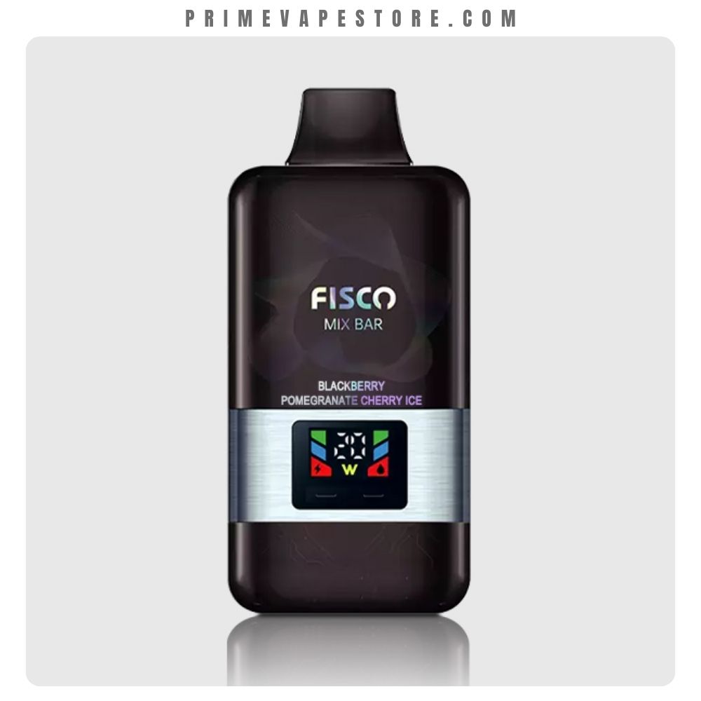 FISCO Mix Bar 12000 Puffs Blackberry Pomegranate Cherry Ice