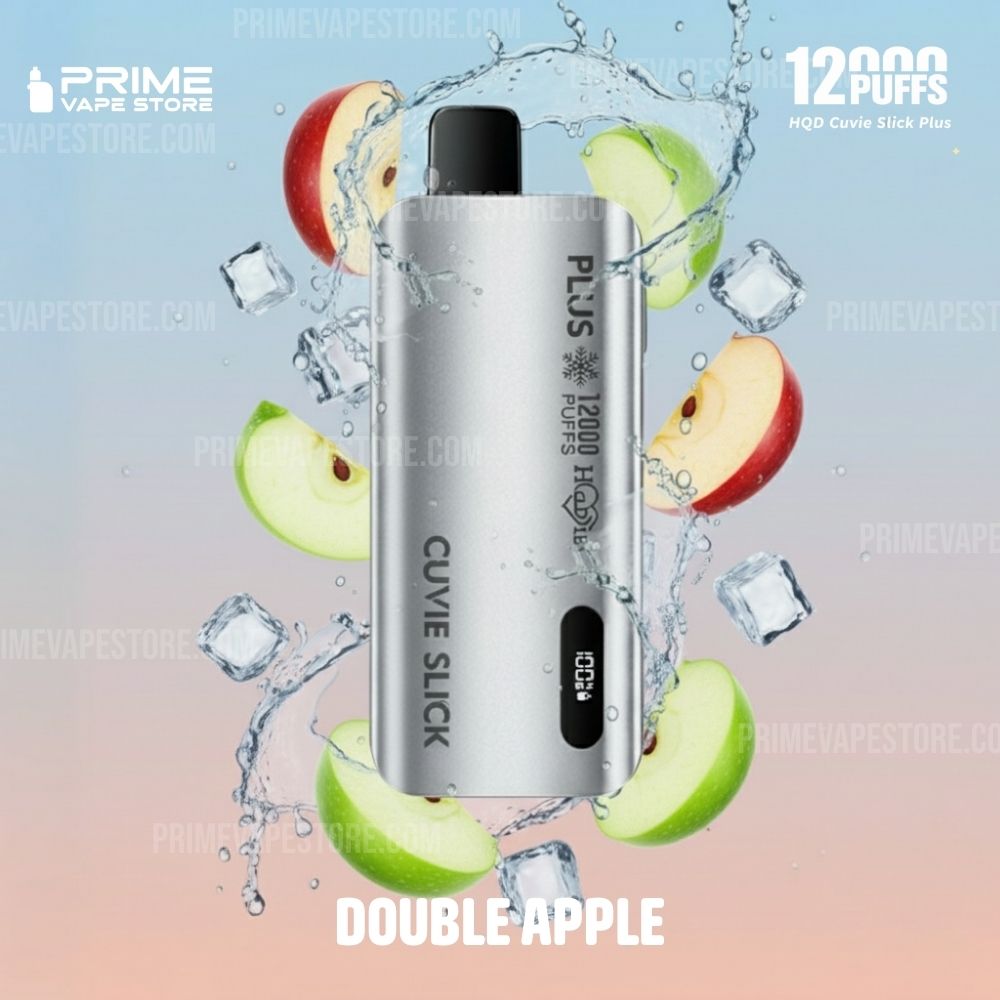 HQD Cuvie Slick Plus 12000 Puffs Double Apple
