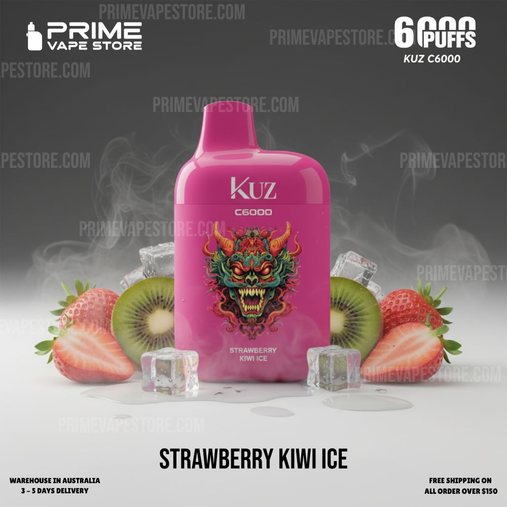 Kuz C6000 Strawberry Kiwi Ice