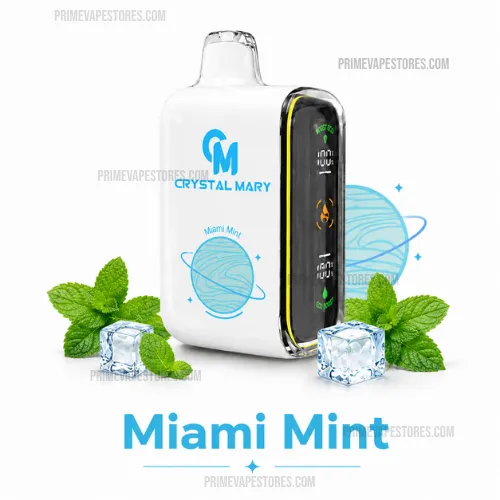 Crystal Mary Pulse 20000 Puffs Miami Mint
