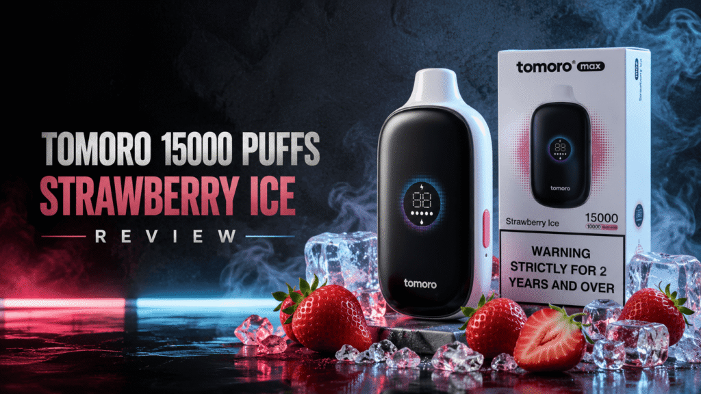 Tomoro 15000 Puffs Strawberry Ice Review