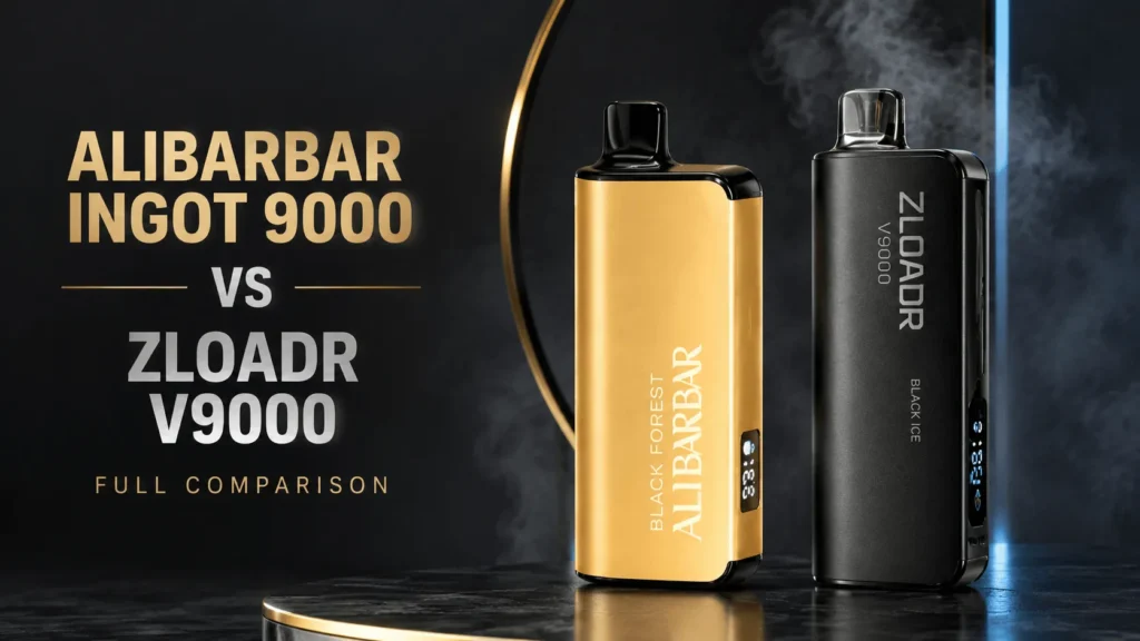 ALIBARBAR INGOT 9000 Puffs vs ZLOADR V9000 Puffs