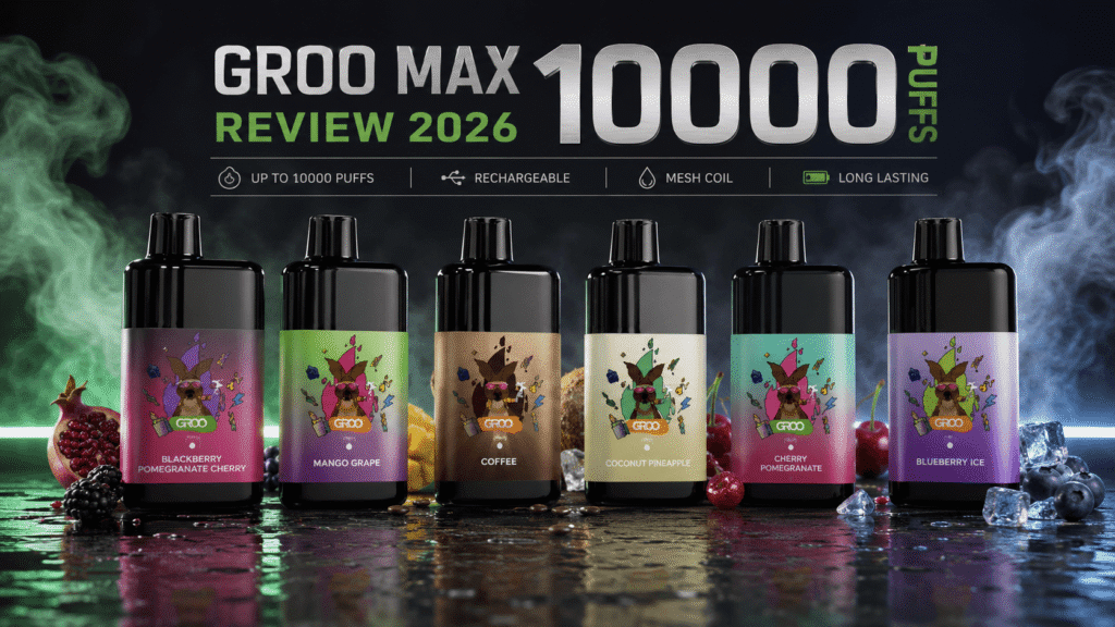 GROO Max 10000 Puffs review 2026