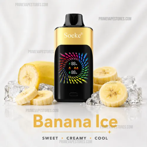 SOEKE S9 28000 Puffs Banana Ice
